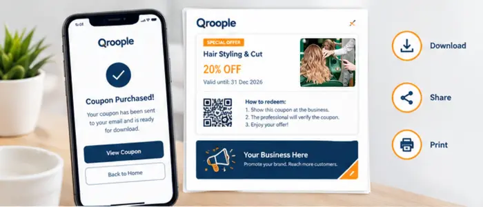 Purchase your Qroople coupon